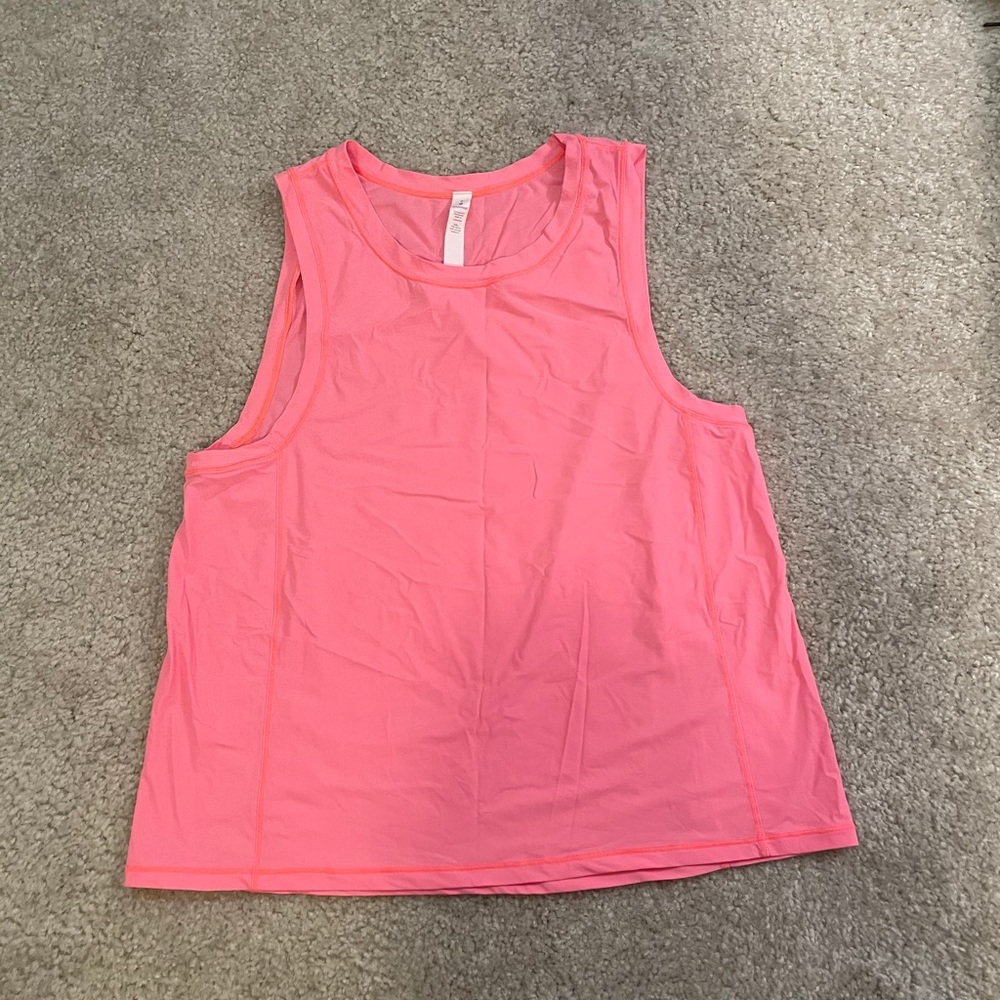 2 Lululemon Workout Tanks (Purple + Pink)